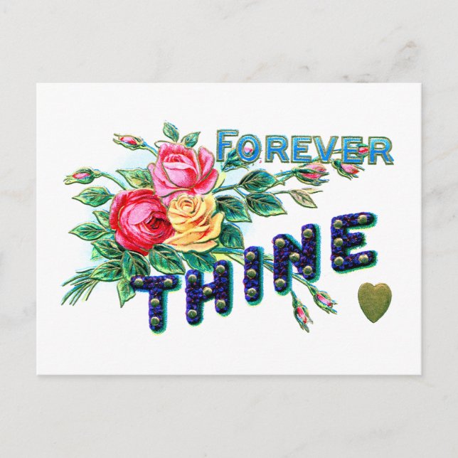 Forever Thine Postcard (Front)