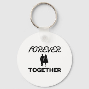FOREVER TOGETHER COUPLE KEY RING