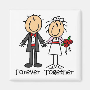 Forever Together T-shirts and Gifts Magnet