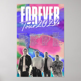 Forever Tour 2022 (Option 1) Poster