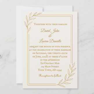 Forever Us Photo Wedding Invitation