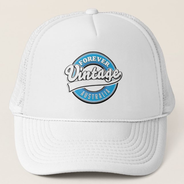 Forever vintage Australia logo Trucker Hat (Front)