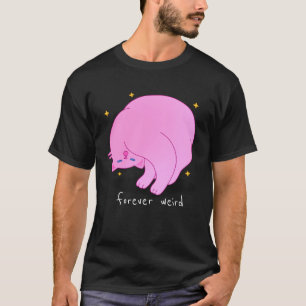 Forever Weird  Cat Pink Unique Fabulous Kitten Mom T-Shirt