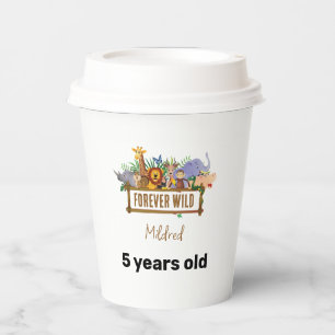 Forever Wild Birthday Paper Cups