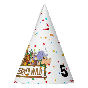 Forever Wild Birthday Party Hat