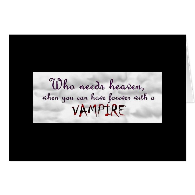 Forever with a Vampire (Front Horizontal)