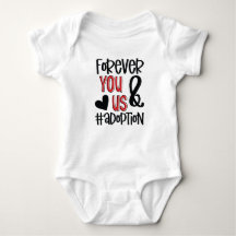 Forever you & us adoption Bodysuit