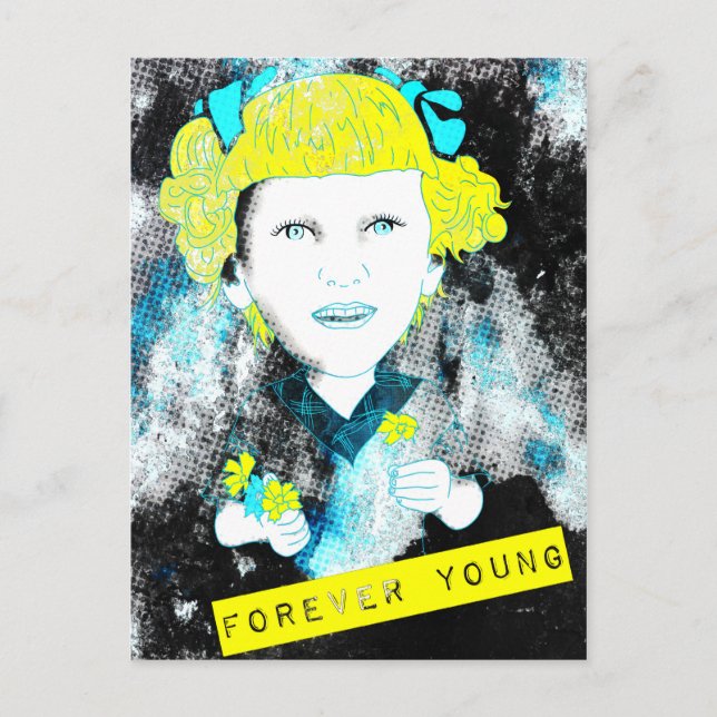 forever young postcard (Front)