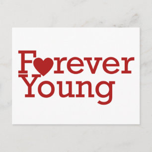 Forever Young Postcard