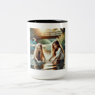 Forever Young Two-Tone Coffee Mug