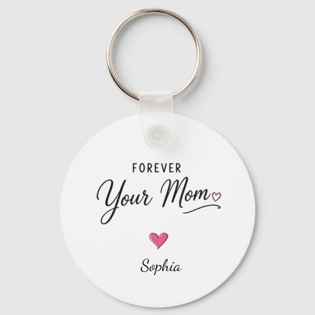 Forever Your Mum Key Ring (Front)