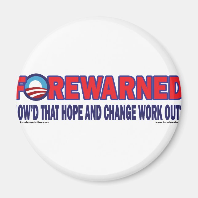 Forewarned - magnet (Front)