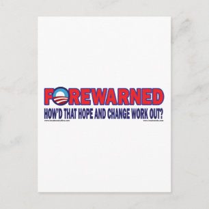 Forewarned - postcard