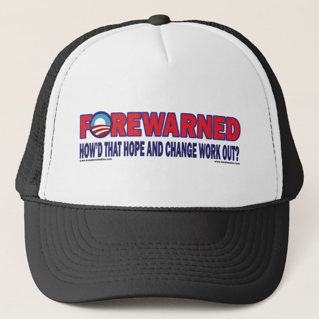 Forewarned - trucker hat (Front)