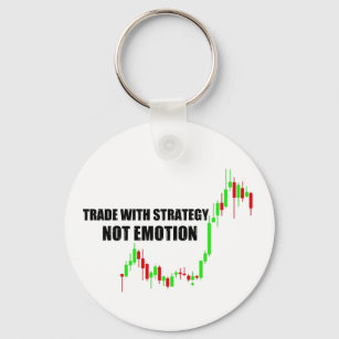 Forex Day Trader Collection Button Keychain