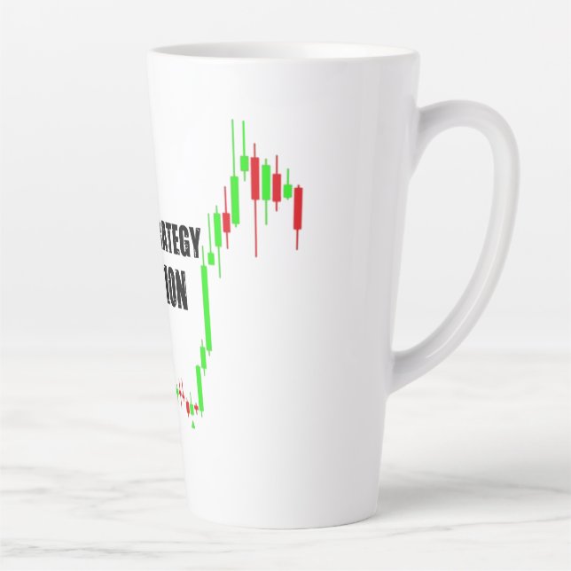 Forex Day Trader Latte Mug (Right)