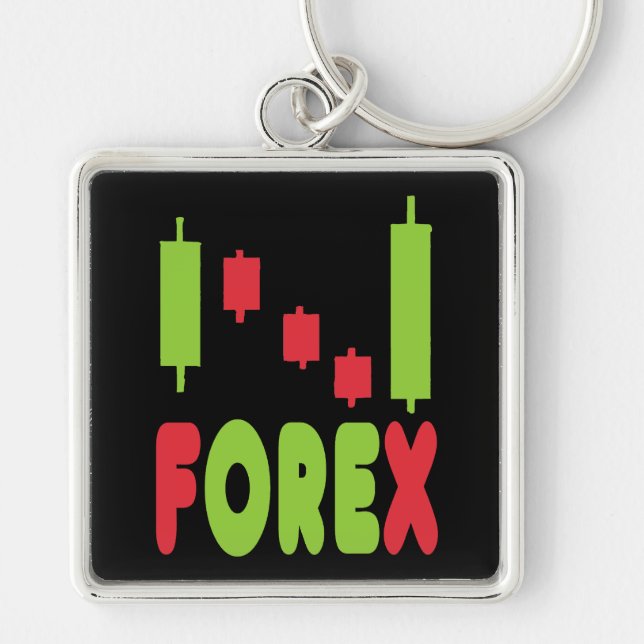 Forex FX Trading Key Ring (Front)