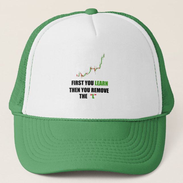 Forex Trader Mindset  Trucker Hat (Front)