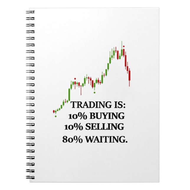 Forex Trader Note Spiral Photo Notebook (Front)