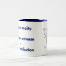 forge your reality... Two-Tone coffee mug