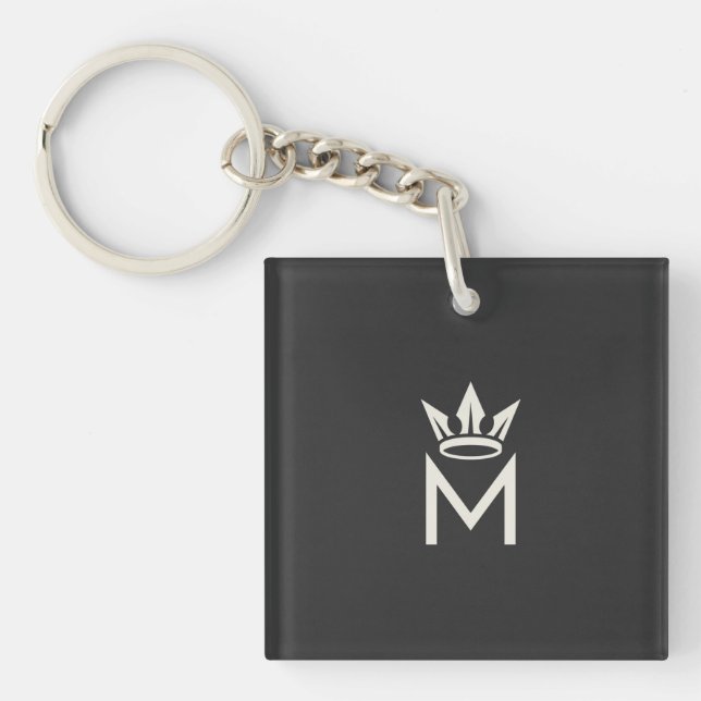 Forged Collection Design Key Ring (Front)