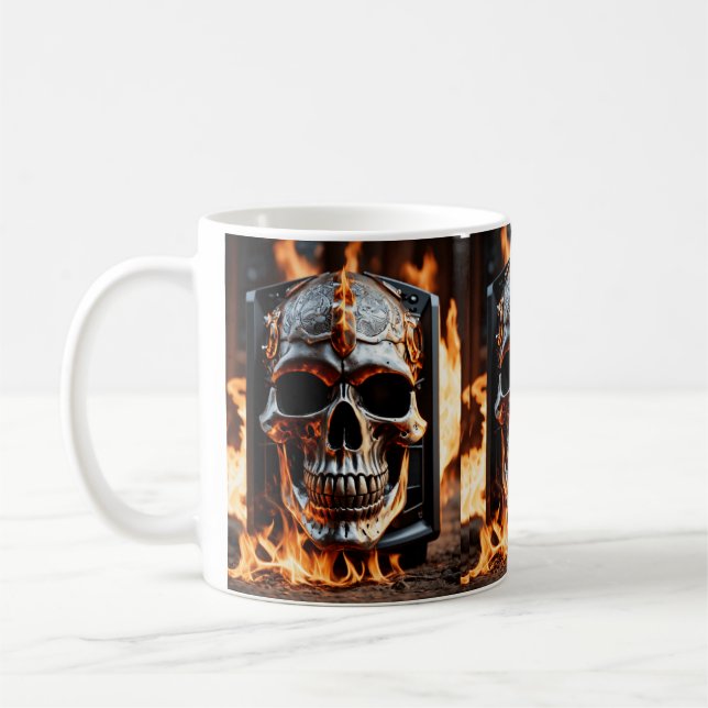 Forged in Fire: The Skull of Sound Coffee Mug (Left)