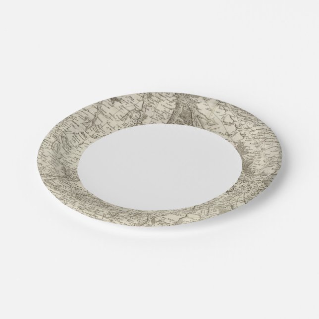 Forges, Neufchatel Paper Plate (Angled)