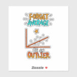 Forget Average Be An Outlier Math Pun Joke Gift<br><div class="desc">A cool gift idea for every mathematician. For birthdays,  Christmas,  anniversaries,  graduation and other present giving occasions. For mum,  dad,  brother,  sister,  aunt,  uncle.</div>