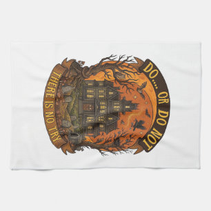 Forget Candy Just Give Me Alpaca Halloween Ghost W Tea Towel