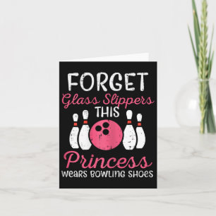 Forget Gl Slippers Bowling Shoes Bowler Women Girl Card