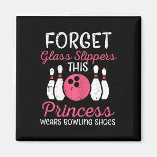 Forget Gl Slippers Bowling Shoes Bowler Women Girl Magnet