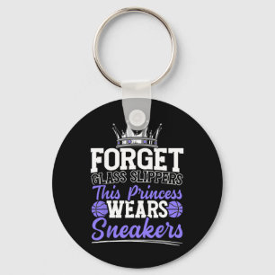 Forget Gl Slippers This Princess Wears Sneakers Key Ring