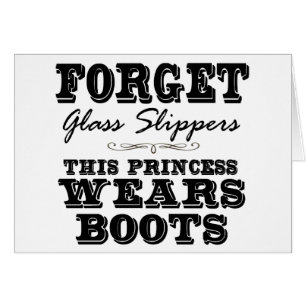Forget Glass Slippers, This Princess Wears Boots
