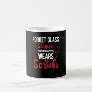 Forget glass slippers this princess wears scribs coffee mug
