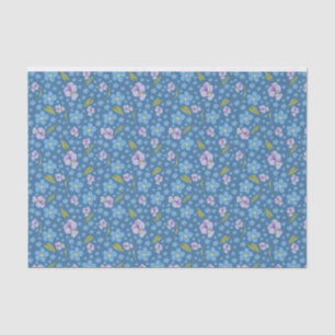 Forget-Me-Not and Pansy Tissue Paper