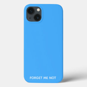 Forget-me-not blue color name Case-Mate iPhone cas 13 Case