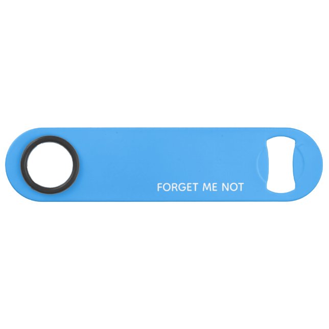 Forget-me-not blue colour name (Front (Horizontal))