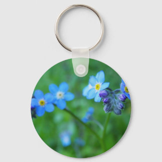 Forget-me-not Blues Key Ring