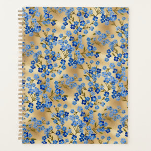 Forget-me-not Chiyogami Planner