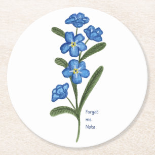 Forget Me Not Coaster