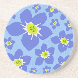 Forget me not coaster