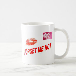 Forget me not coffee mug