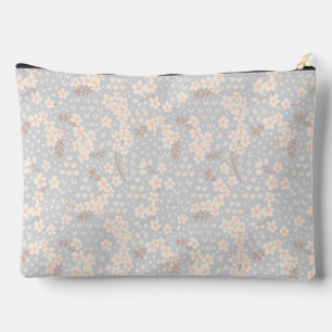 Forget-me-not flower Pattern Accessory Pouch
