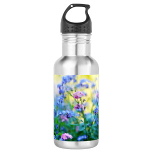 Forget-Me-Not Flowers 532 Ml Water Bottle