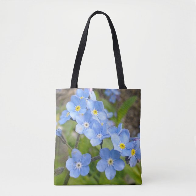 Forget Me Not Flowers Bag (Front)