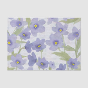 forget-me-not-flowers print tissue paper