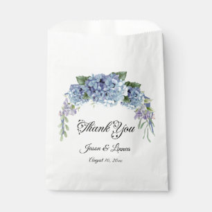 Forget-Me-Not Flowers Watercolor Elegant Favour Bag