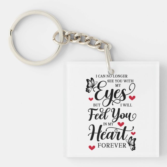Forget Me Not - Grievance Memorial Key Ring (Front)