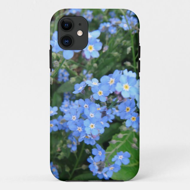*Forget-Me-Not* iPhone Case (Back)