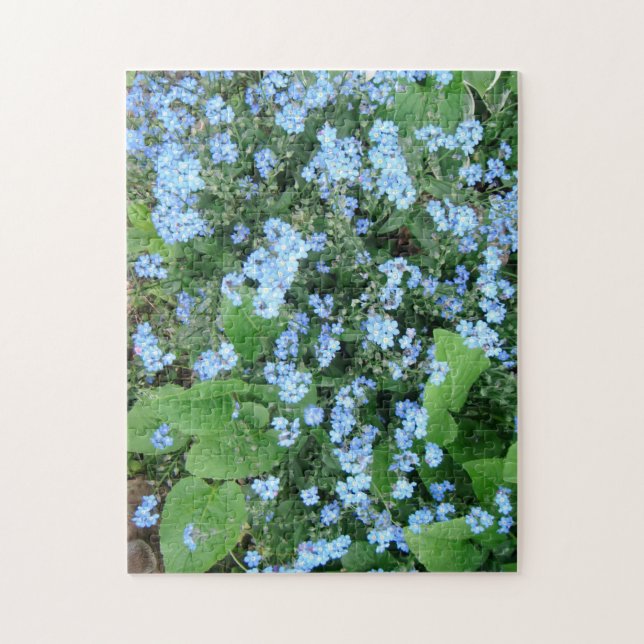 *Forget-Me-Not* Jigsaw Puzzle (Vertical)